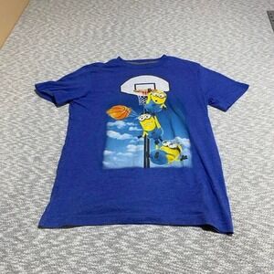 Old Navy Blue Minions basketball tee teen size XL(14-16)R. SKU-B64